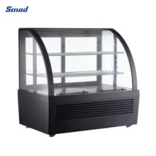 100L Oval Design Commercial Cake Display Cake Showcase Chiller